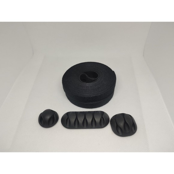 4 Pcs Cable Clip Grip Desk Wall Organizer Wire Cord Type USB Charger Holder US - Picture 3 of 3